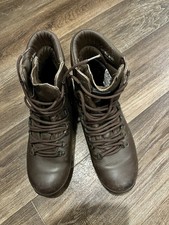 ALTBERG DEFENDER MENS COMBAT HIGH LIABILITY BOOTS SIZE 9M BRITISH ARMY ISSUE