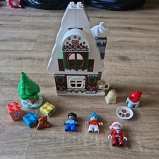 LEGO Duplo Christmas Santa's Gingerbread House 10976 complete set 