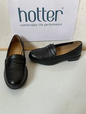 Hotter Dorset Black Leather