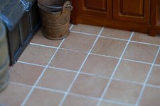 100 Staceys 1:12th 1" REAL BRICK Miniature Floor Blocks / Tiles For Dolls Houses