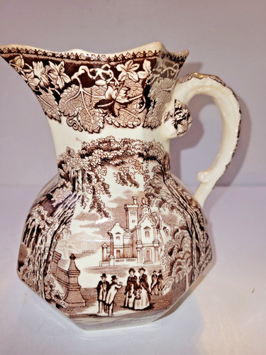 Tall vtg mason - 7", vista