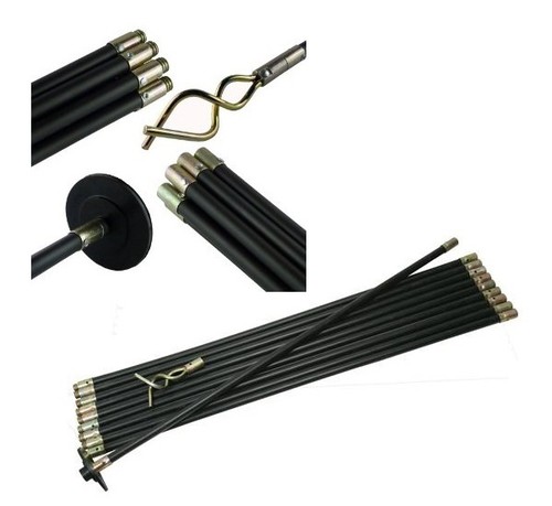 Drain rod set 12pc - drain,