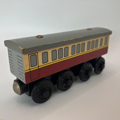 Wooden railway express - wooden, coach