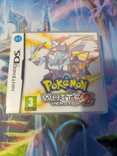 Pokémon: White Version 2 (DS, 2012) complete in box with all manuals