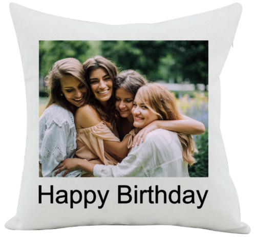 Personalised custom cushion - personalised,
