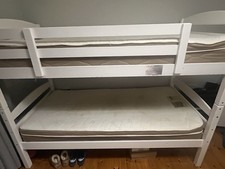 bunk beds with mattresses used