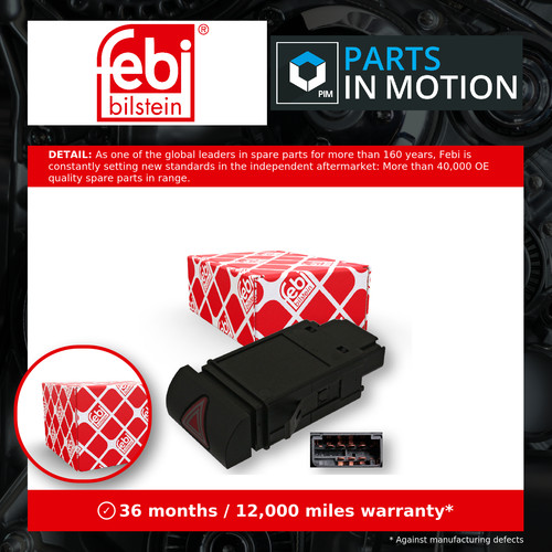 Hazard switch fits seat ibiza - switch,