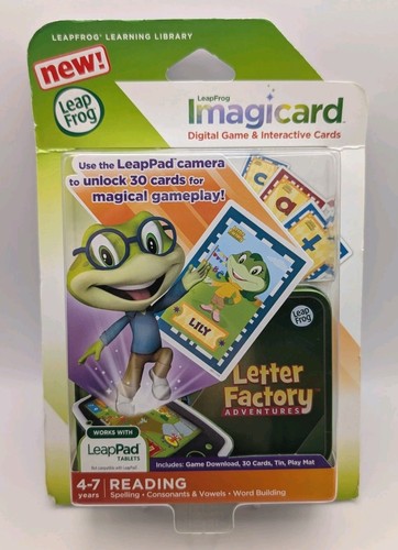 Leapfrog imagicard letter - imagicard,