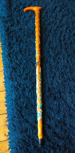 Vintage hiking walking - hiking/walking, stick