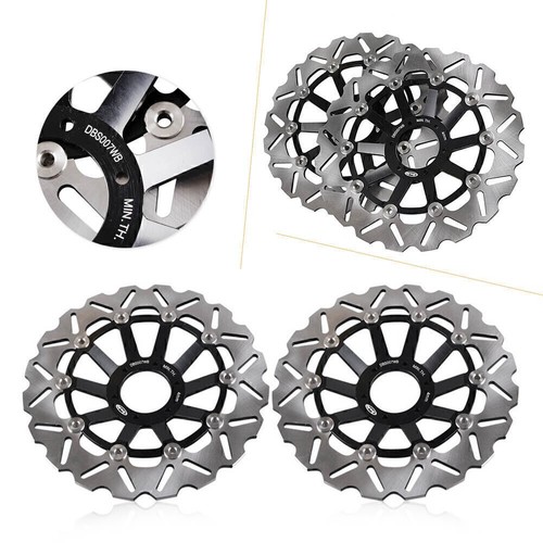 Front brake disc rotors - front, fit