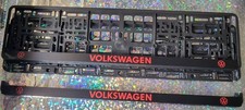 Car number plate holders set 2