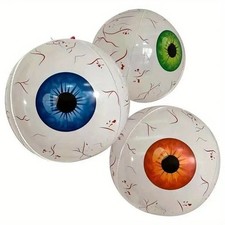 Pack inflatable eyeball - 3,