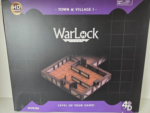 Warlock tiles wizkids town - tiles,