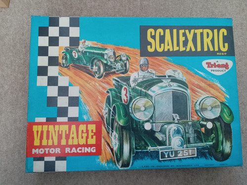Scalextric vintage set - , cars