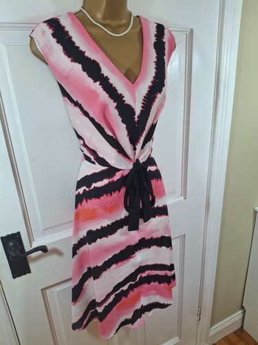Joseph ribkoff pink patterned - pink,
