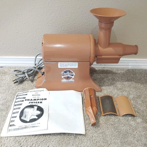 Vtg the champion juicer - ge,