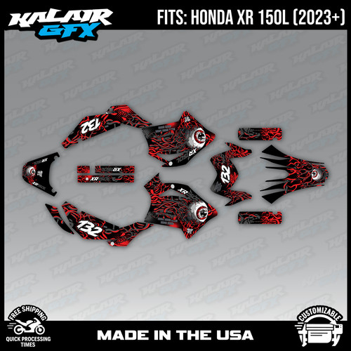 Graphics kit for honda - kit,
