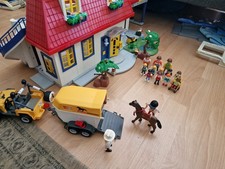 Playmobil Houses with lighting