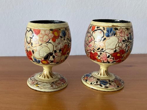 Vintage pair handmade kashmiri - vintage,