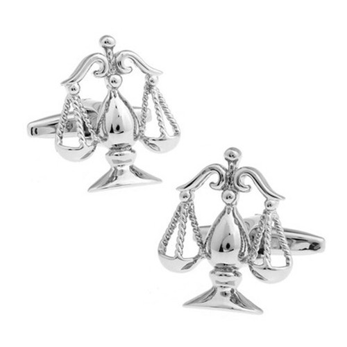 Silver plated scales - silver,