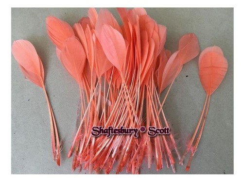 Long coral stripped coupe - coral,