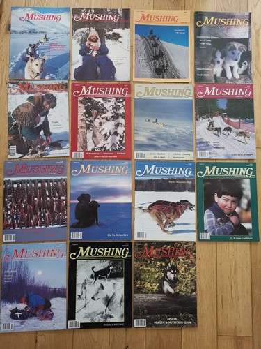 Mushing sled dog magazine - sled,