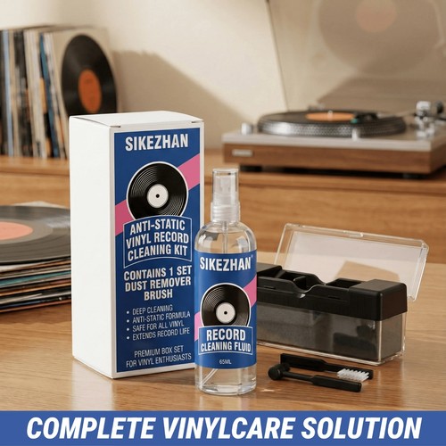 Vinyl record cleaner - cleaner, kit