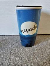 Rare New Starbucks Nevada Tumbler Desert Moon Night  Ceramic Mug Travel 12oz
