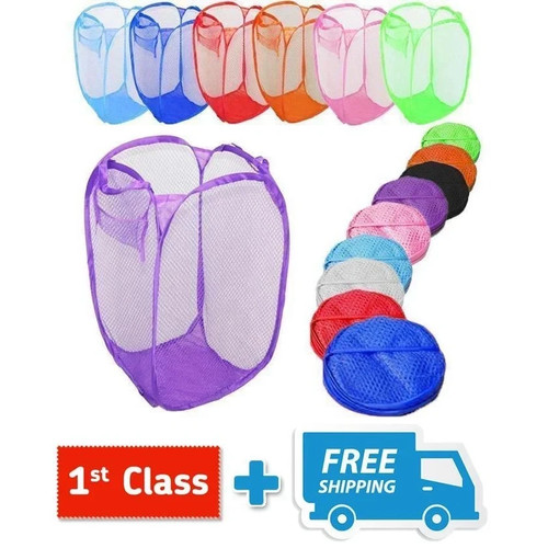 Pop mesh laundry basket - pop,