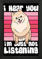 Pomeranian Puppy Pom Gift