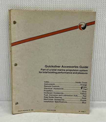 1983 quicksilver accessory - 1983,