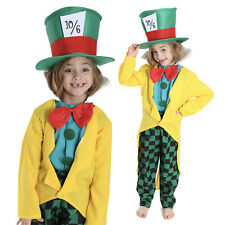 MAD HATTER COSTUME WORLD BOOK DAY CHARACTER BOYS FANCY DRESS WONDERLAND
