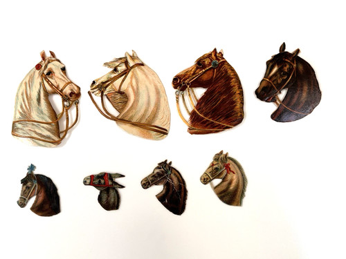 Victorian die cut scraps - victorian,
