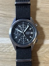 Men's Pulsar Military Pilots RAF Style Chronograph Watch V657 X063