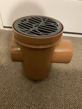 UG427 Polypipe 110mm drainage Back Inlet Rodable bottle gulley Underground Pipe