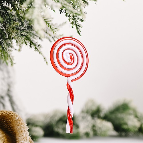 Christmas red white candy - white,