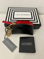 Lulu Guinness Black/Red Smooth
