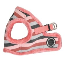 Puppia Dog Harness Vest, No Pull Warm Adjustable Bryson Pink Small 12-13" Chest