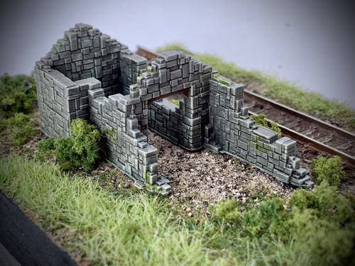 Gauge model railway building - n,