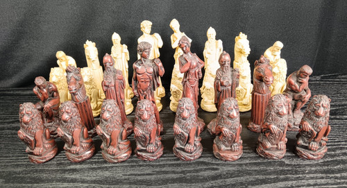 Greek mythology vintage - mythology, chess