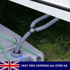 28mm ID Caravan Motorhome Waste Water Outlet Y Hose Connector Pipe Home Tool