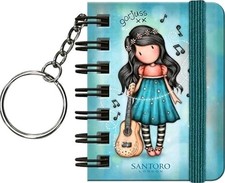 Santoro Gorjuss Melodies - Mini Keychain Notebook - This One's For You 1047GJ08