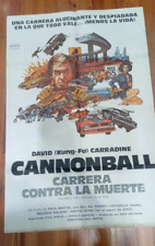 Cannonball French Movie Poster Original Cinema Vintage David Carradine Look !!!