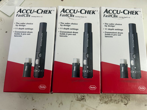 Accu chek fastclix lancing - accu-chek,