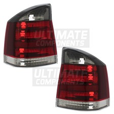Vauxhall Vectra C Hatchback 2002-2009 Rear Lights Lamps Smoked Indicator 1 Pair