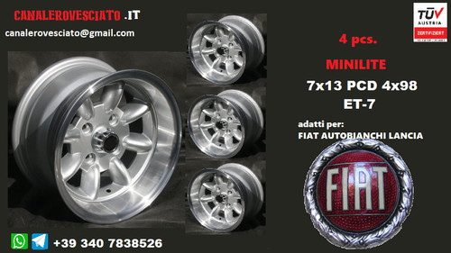 Rims minilite 13 4x98 - minilite,