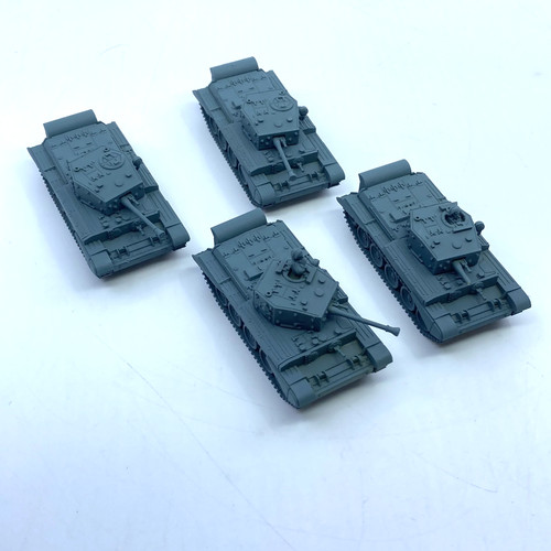 British churchill tank platoon - tank,
