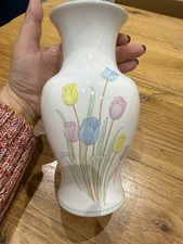 Vintage Sadler Tulips Vase