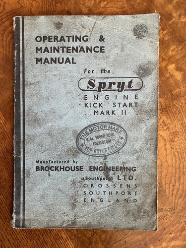 Brockhouse 98cc spryt - brockhouse, mk2