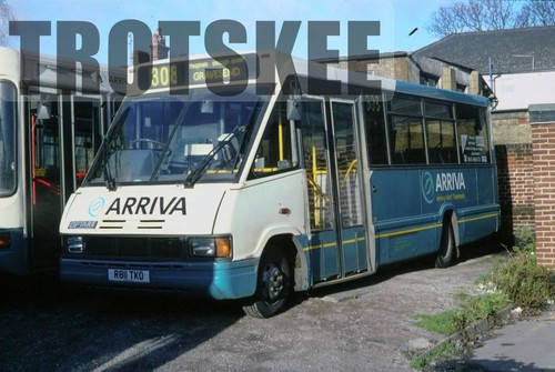 35mm slide kentish bus optare - slide,